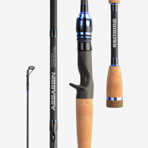 Straight Carbon Fishing Rod